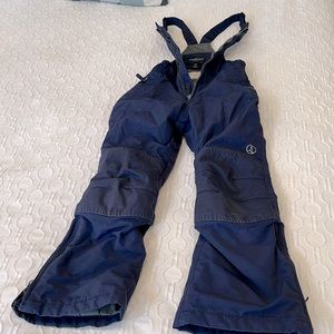 Blue Lands’ End Squall Collection snow pants, size 7S